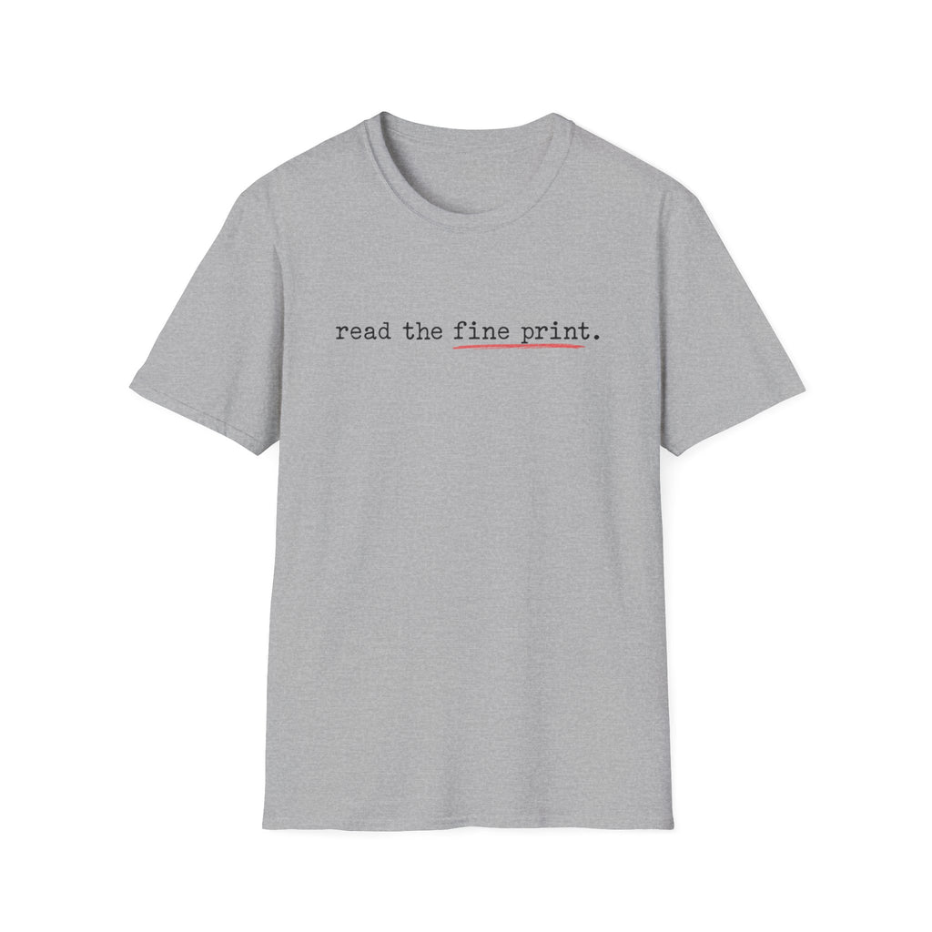 Read the Fine Print