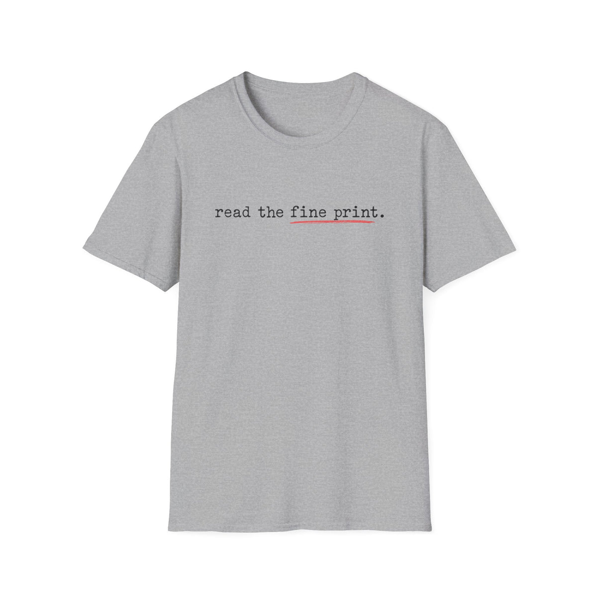 Read the Fine Print