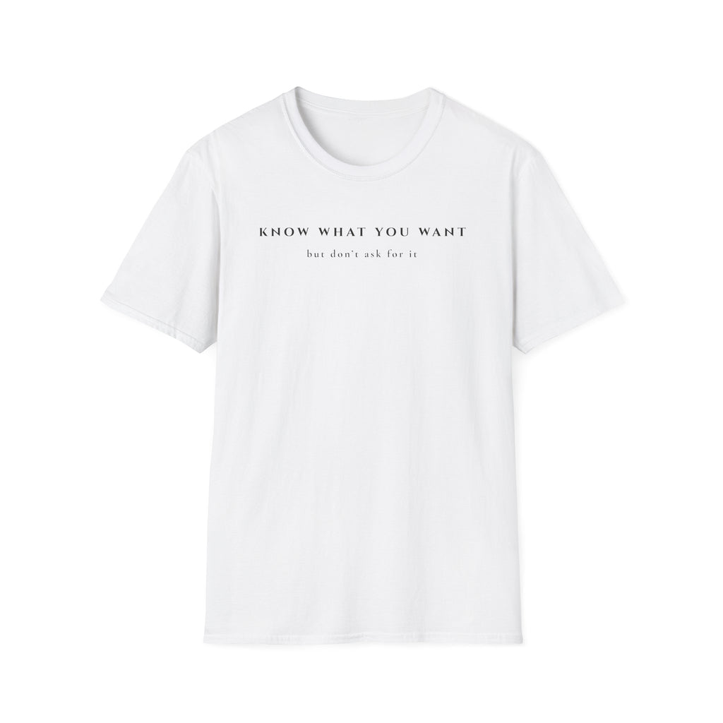 Know What You Want | But Don't Ask For It