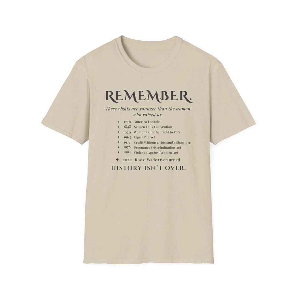 Remember- History Isn't Over