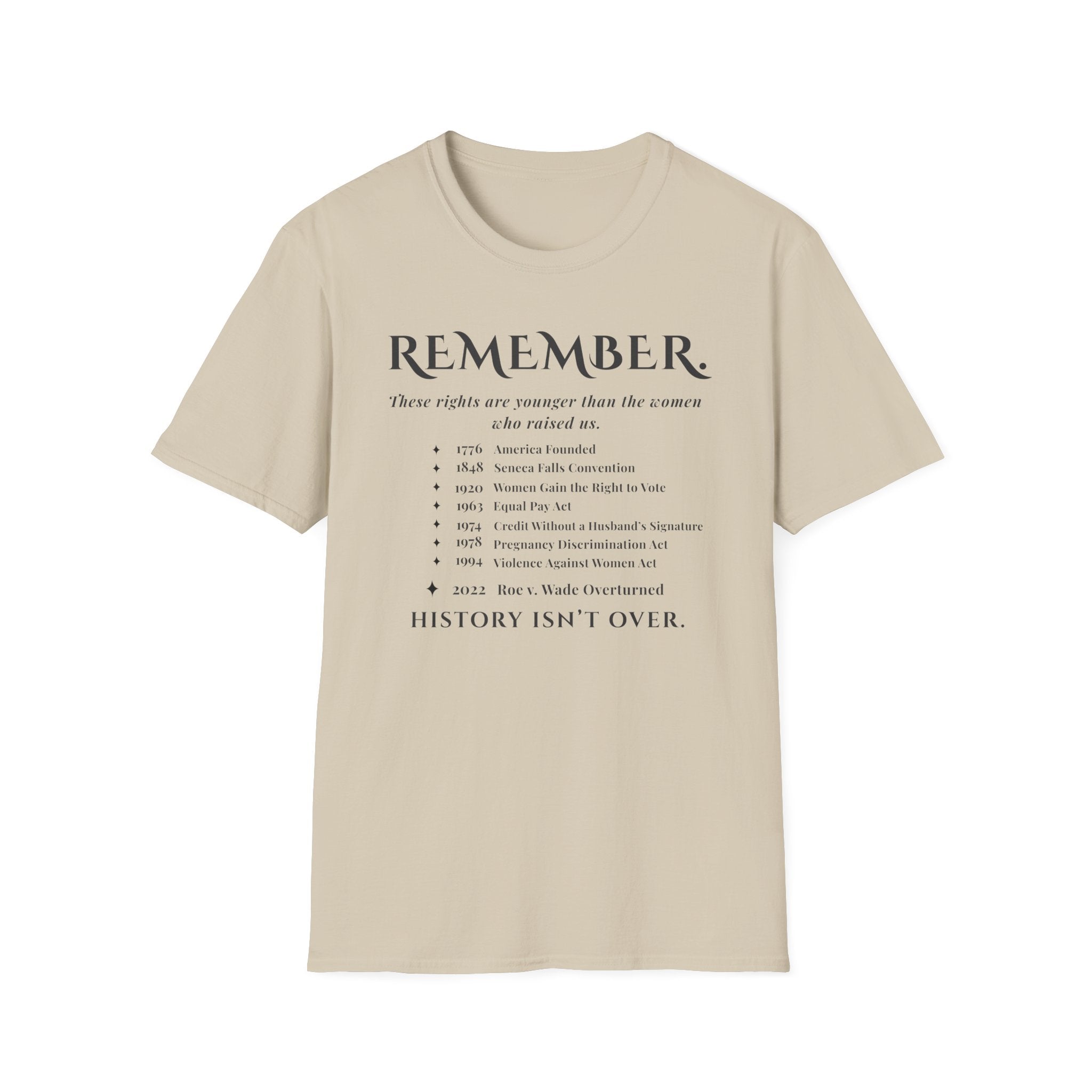 Remember- History Isn't Over