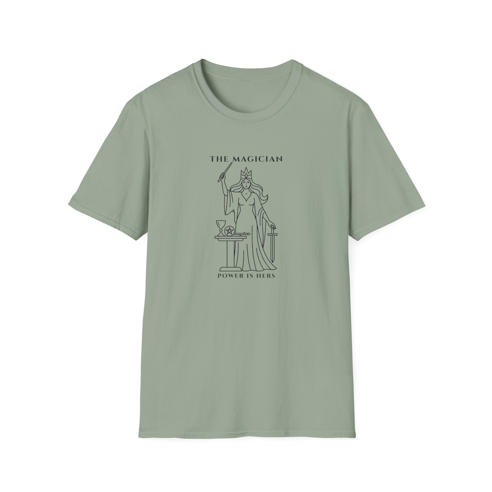Tarot 'The Magician' T-Shirt — Minimalist Occult Graphic Tee