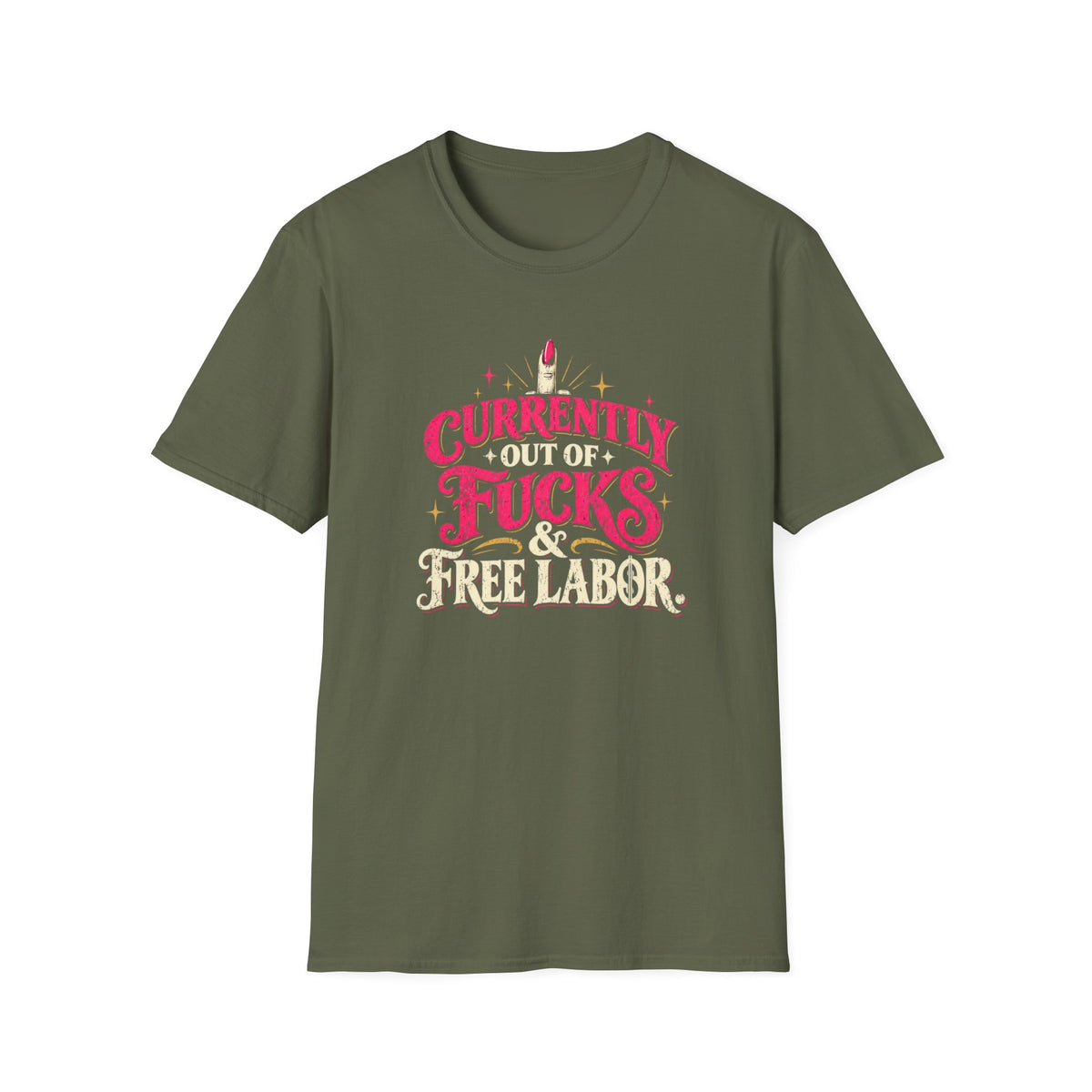 Out of Fucks & Free Labor