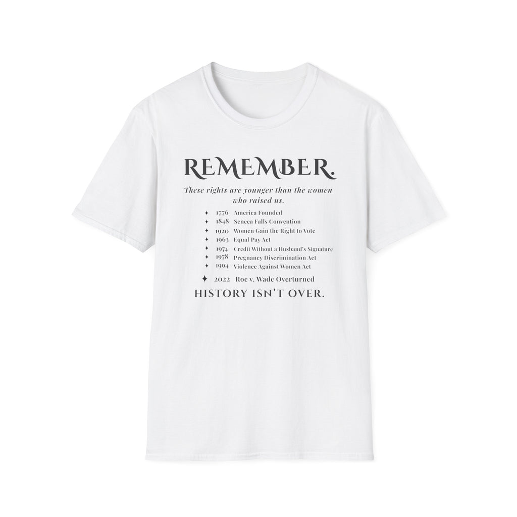 Remember- History Isn't Over